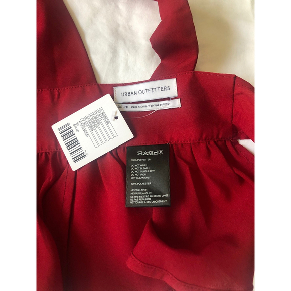 Urban Outfitters women’s Halter Cross Back Tie Top sz XS NWT! - Picture 4 of 6